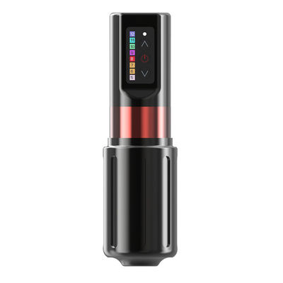 2400mAh Wireless Tattoo Machine With Lithium Polymer Battery Black Gold Color