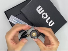 Maszynki do tatuażu w kolorze szarym ze złączem RCA i wysokiej jakości silnikiem